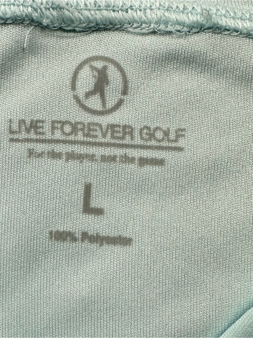 The Sip Mississippi Performance Lightweight Hoodie Shirt Light Blue Golf Top L - Picture 6 of 7